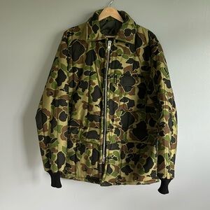 Vintage Camo insulated hunting coat